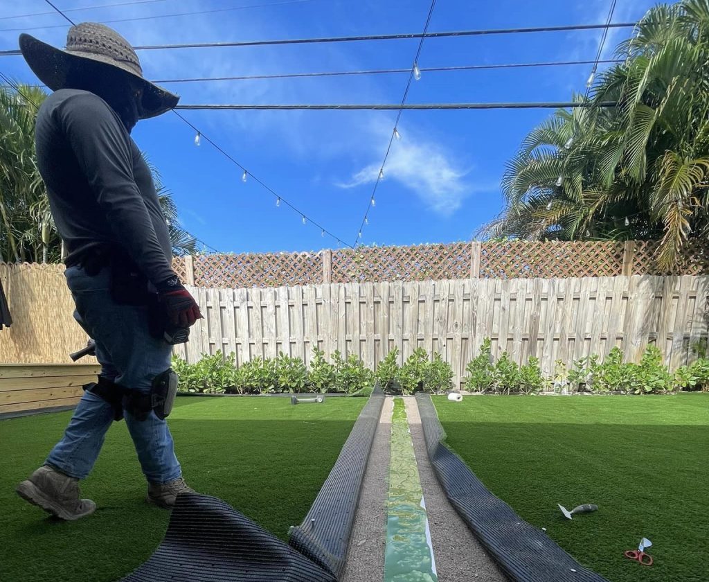 Synthetic Turf Seam Repair